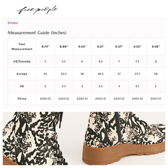 ❌Sold❌ Free People Taos Laced Snake Cow Hair Boot - Picture 14 of 16